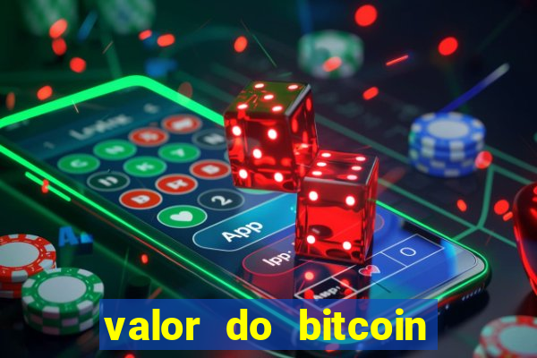 valor do bitcoin em 2020